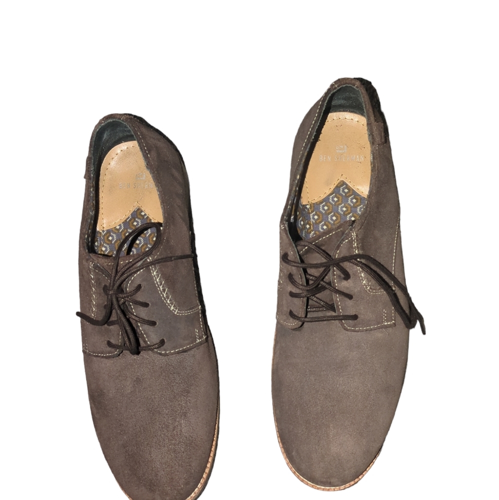 Men dress shoes by Ben Sherman 9.5 Brown loafers - Picture 2 of 6